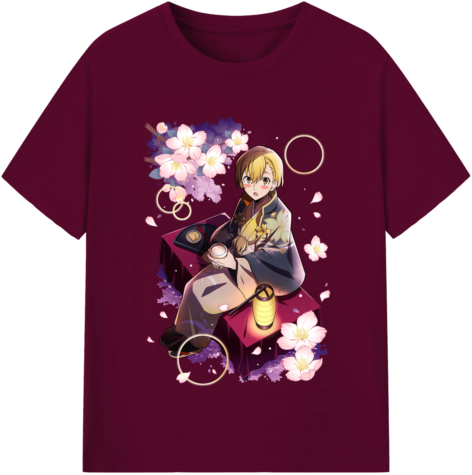 （画像用） 文豪ストレイドッグス Bungo Stray Dogs レディースカジュアルプリントTシャツ（綿100％）